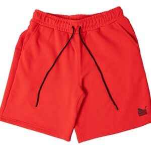 Puma X TMC Men's Marathon Red Drawstring Sweatshorts NWT XXL #1857